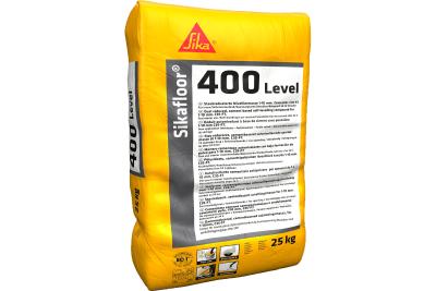 Sikafloor-400 Level AT Nivelliermasse Schichtstärken 1-15mm Sack à 25kg / Verbr. 1,5kg/m2 (40/Pal.)