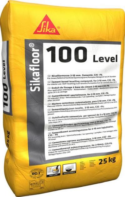 Sikafloor-100 Level AT Nivelliermasse Verbr. 1,50 kg/m2/mm Staubarm 1-10 mm Sack a 25 kg