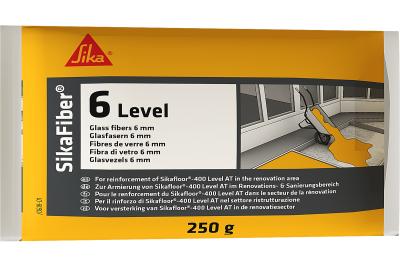 SikaFiber -6 Level Glasfasern für Nivelliermassen Pack mit 20 Beutel à 250g