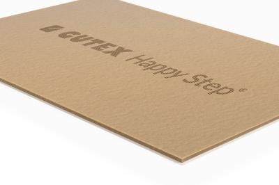 Gutex Happy Step Kante stumpf W/(mk) 0,046 Rohdichte 260kg/m3 Dicke 6mm Paket a 10,148 m2 (32/Pal.)