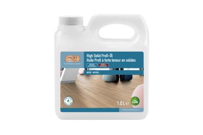 Proff High Solid Profi-Öl schnell trock. mit hohem Festkörperanteil Natur Geb. à 1lt (4/Pal.)
