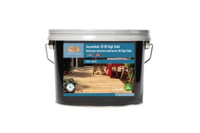 PROFF Woodcare Aussenholzöl SB HighSolid Für die Endbehandlung von Aussenhölzer Natur Geb. à 2.5lt
