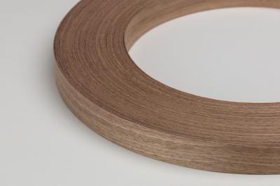 Furnier Express Kante Nussbaum Ami 2-lagig, 24/1,0mm geschliffen Rolle a 50 m1